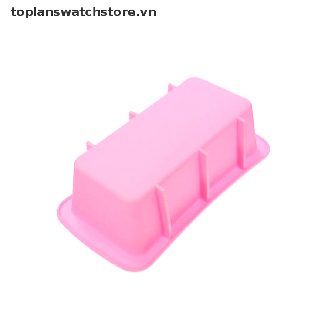 Khuôn Silicone Làm Bánh Mì Chống Dính Hình Chữ Nhật Tiện Dụng Vn