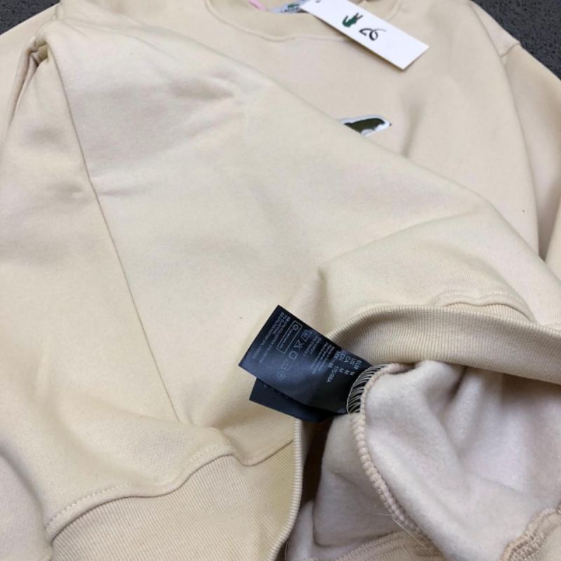 Áo Sweater Lac0Ste CR0CCODILE Cổ Tròn Thiết Kế Trẻ Trung Hợp Thời Trang | BigBuy360 - bigbuy360.vn