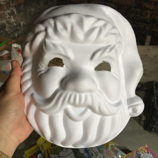 Mặt nạ giấy bồi ông già noel, nhiều mẫu