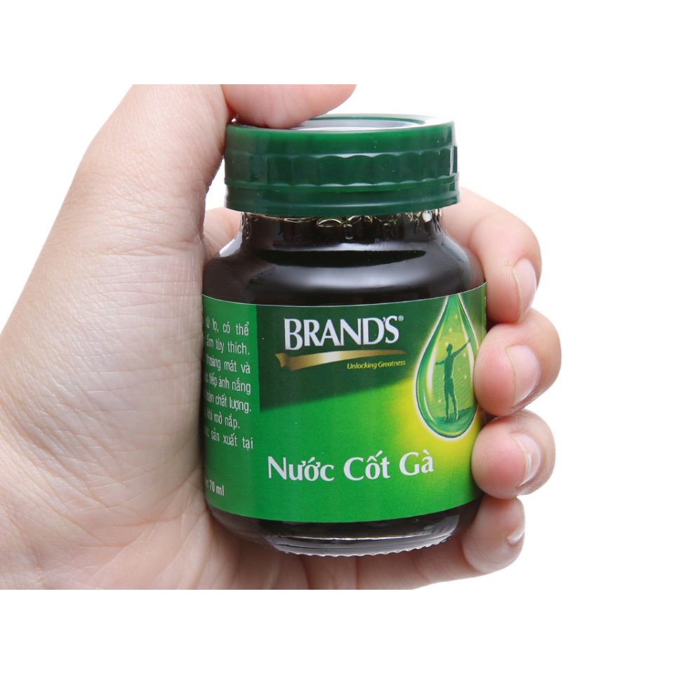 Nước Cốt Gà Brand's / Vị dịu nhẹ - Lốc 6 lọ [brand, brands, light]