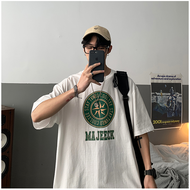 Áo thun tay ngắn kiểu dáng thời trang dành cho nam cỡ M-8Xl