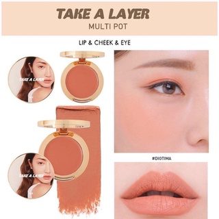 Phấn má hồng đa năng 3ce take a layer multi pot #diotima sale 70%