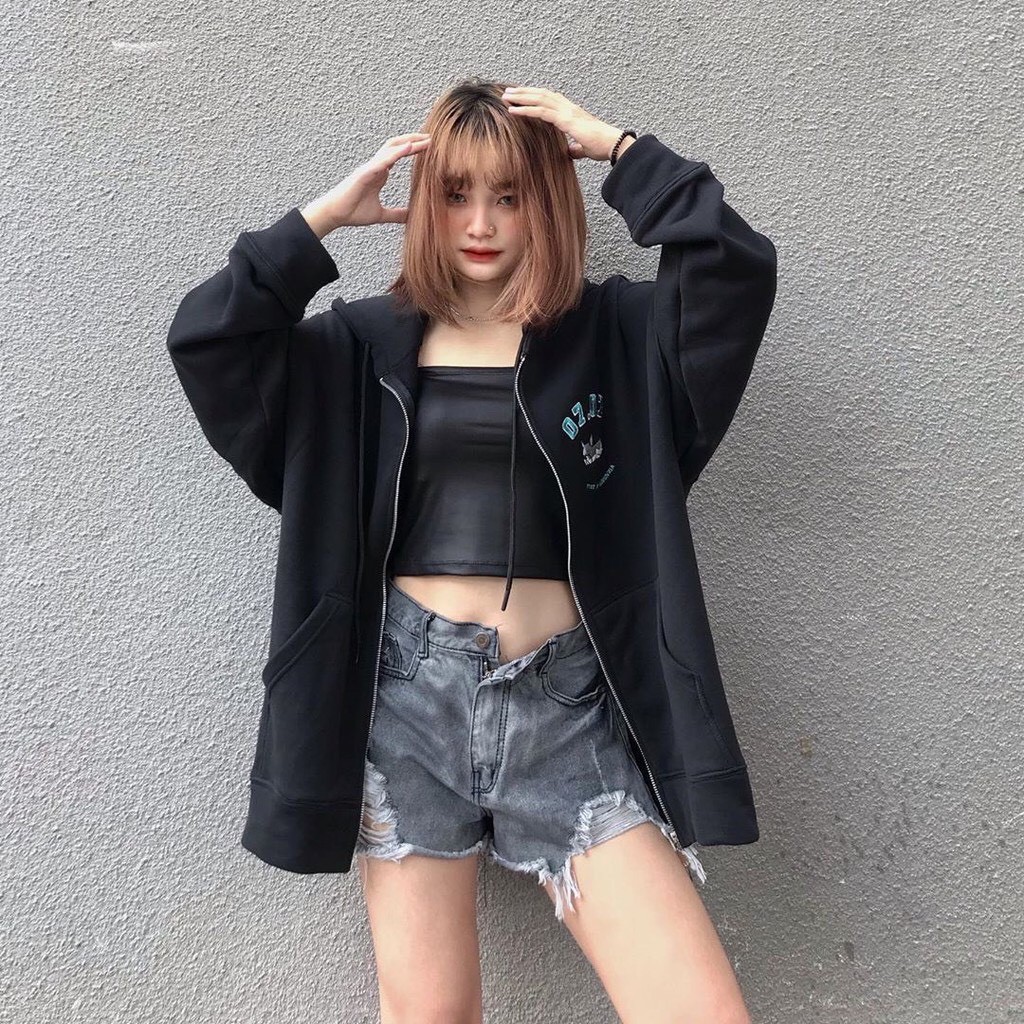 Áo Khoác Hoodie nam nữ Chống Bụi 123SHOP In Hình PUPPY Nỉ Form Rộng Có Dây Kéo Unisex Ulzzang | BigBuy360 - bigbuy360.vn