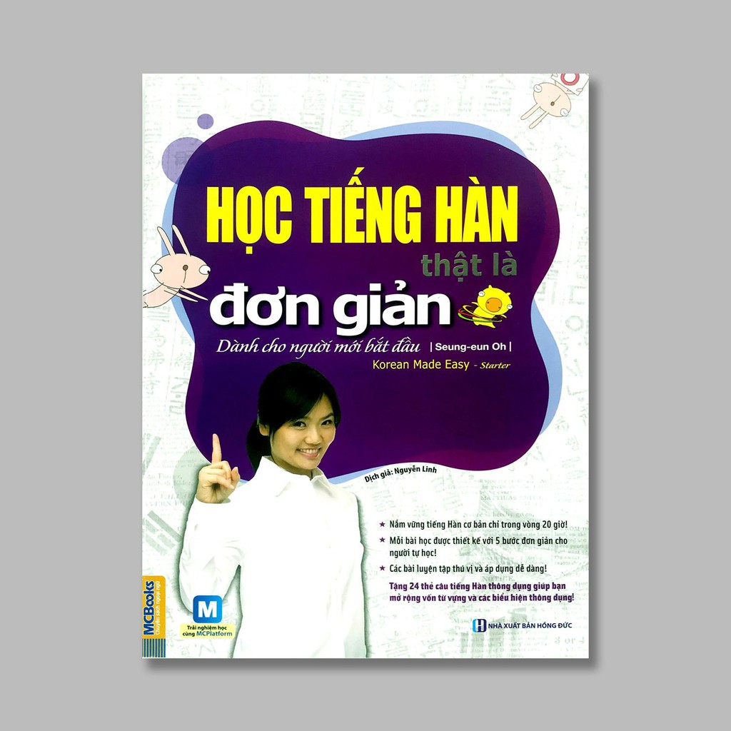 Sách - Học tiếng Hàn thật là đơn giản - Dành cho người mới bắt đầu