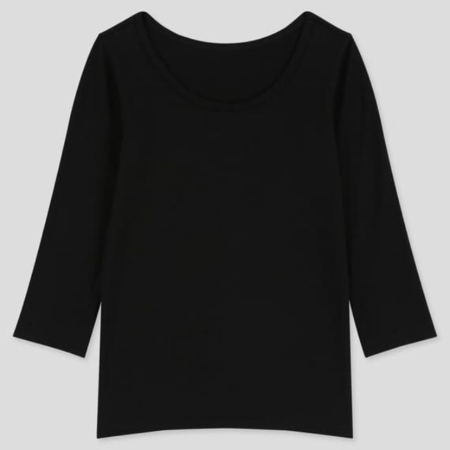 Áo giữ nhiệt heattech bé yêu BABY cổ tròn ấm áp của UNIQLO - Nhật