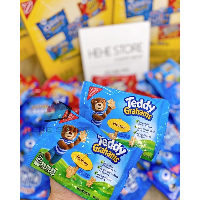 Bánh NABISCO Ritz bits Oreo Teddy Mini chip Ahoy Nutter Butter MỸ - gói lẻ