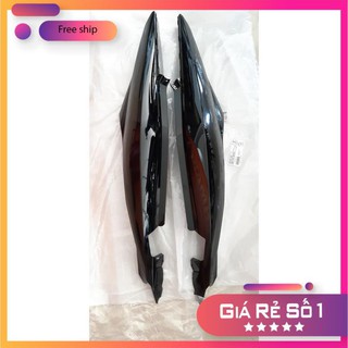 Freeship ốp sườn exciter 150 đen yamaha