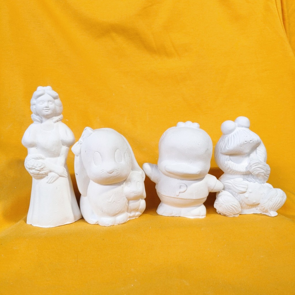 10 tượng tô màu size 5 - 10 cm