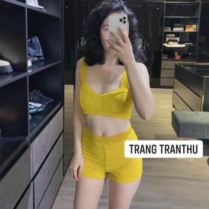 Sét bộ bơi bikini cúp ngực nổi bật