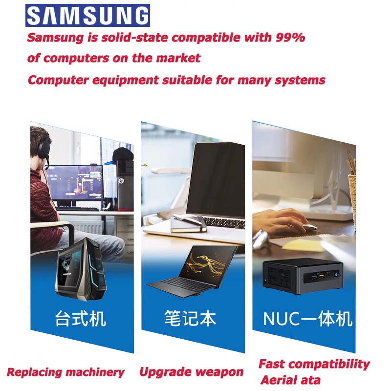 Ổ Đĩa Cứng Bên Trong SATA3 2.5 Inch Cho Máy Tính Laptop Samsung 860 EVO SSD 250GB 500GB 1TB