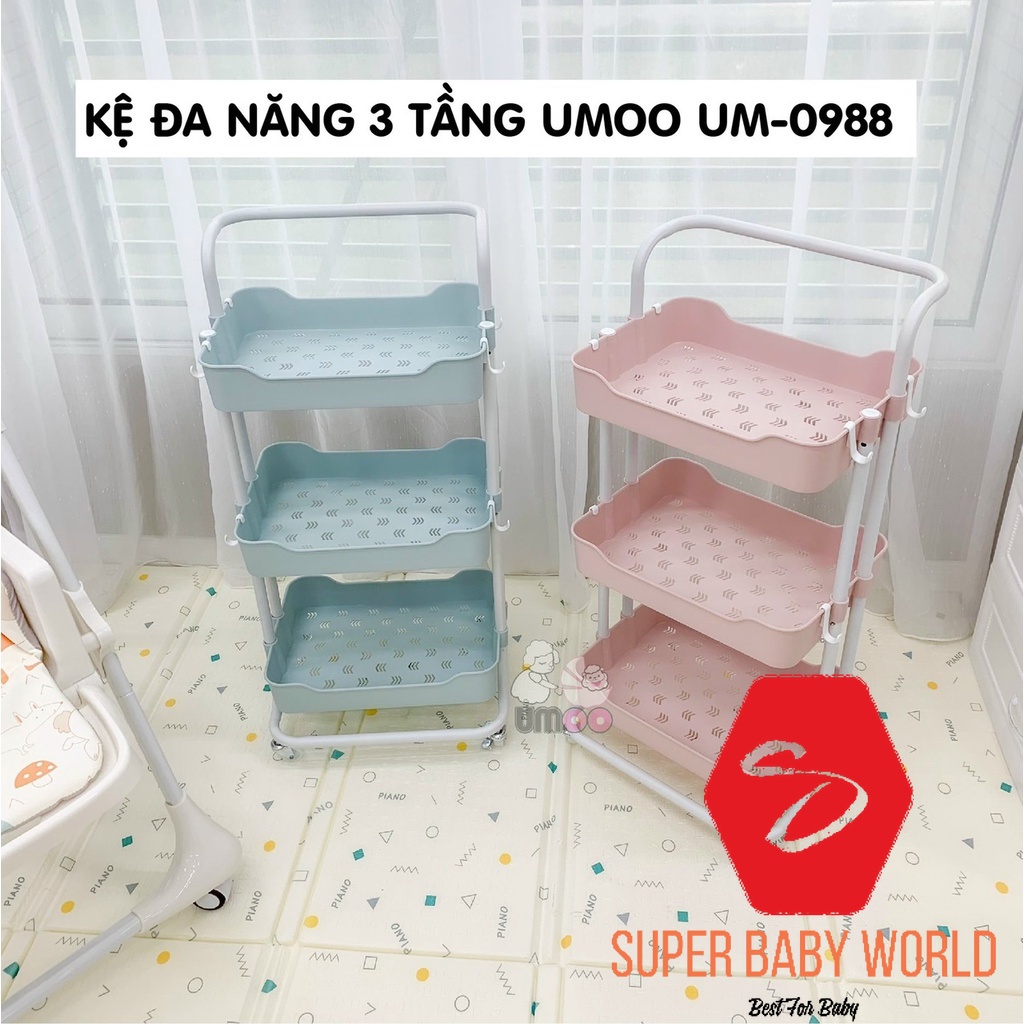 KỆ ĐA NĂNG 3 TẦNG UMOO UM-0988