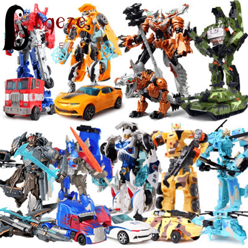 Đồ Chơi Robot Biến Hình Bumblebee Optimus Prime Megatron Decepticons Jazz Dành Cho Bé Trai