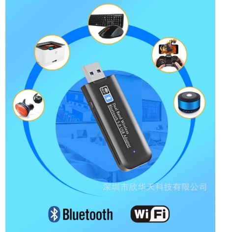 [Hỏa Tốc -BH 6 TH] USB WiFi PIX LINK 600Mbps Anten đôi - Thu sóng WiFi 5G hz cho PC máy bàn Laptop, thay thế card WIFI