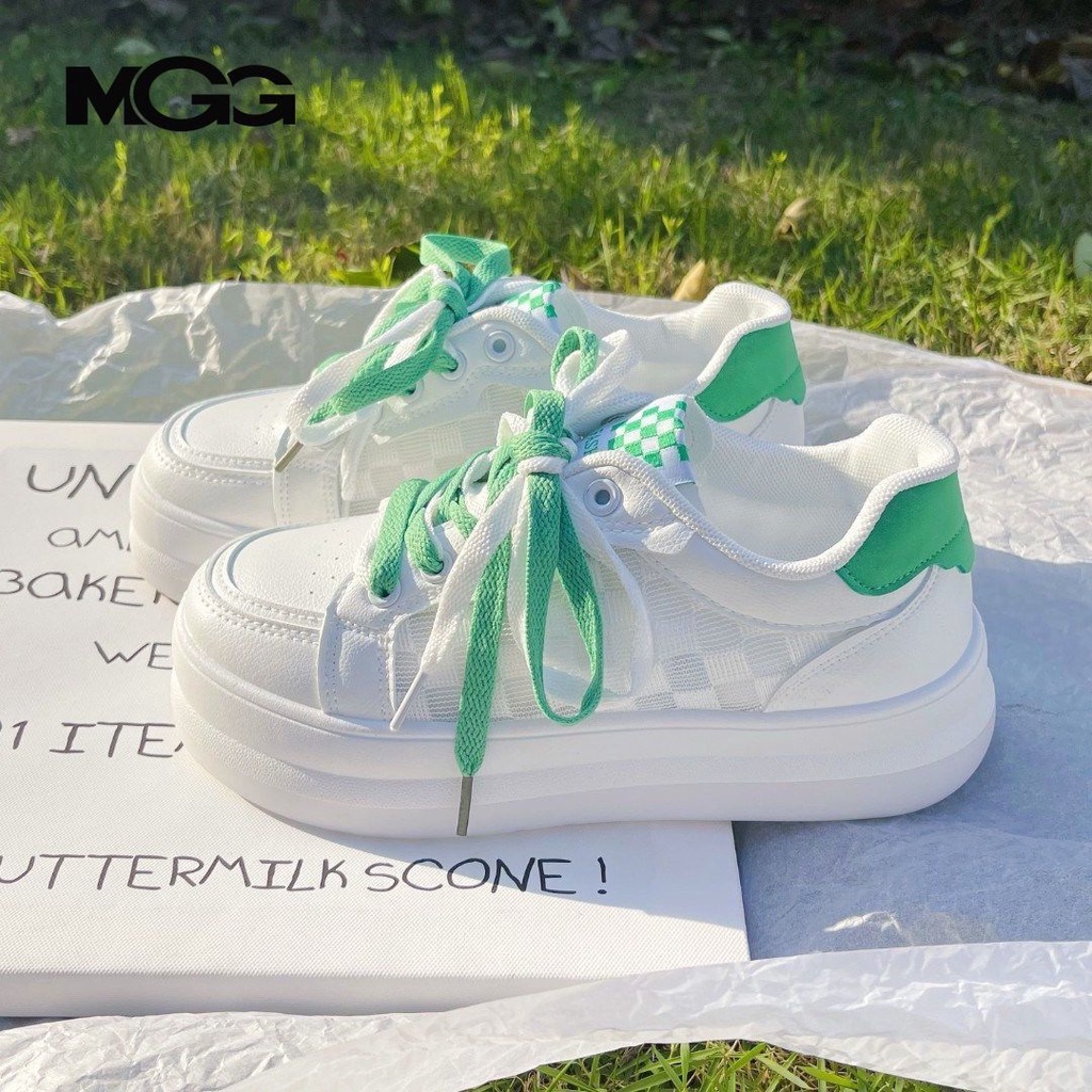 Giày Thể Thao Nữ Thoáng Hơi Thời Trang Phong Cách Retro