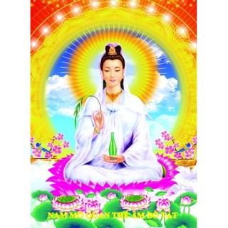 Tranh đính đá phật quan âm 77571