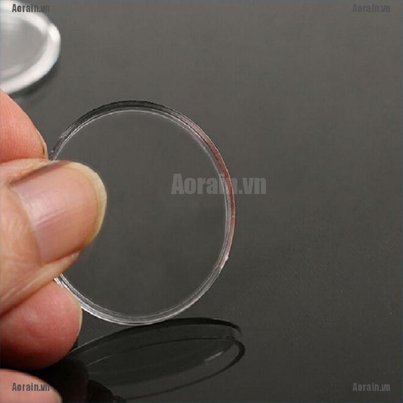 Bộ 10 Hộp đựng tròn Chủ sở hữu viên nang lưu trữ tiền xu
