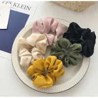 Dây buộc tóc vải scrunchie vintage ulzzang