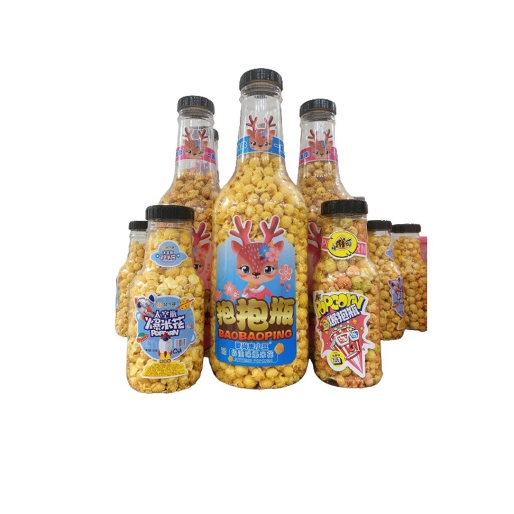 Bắp rang bơ nai sao khổng lồ caramen & bơ, Bỏng ngô baobaoping 260gr