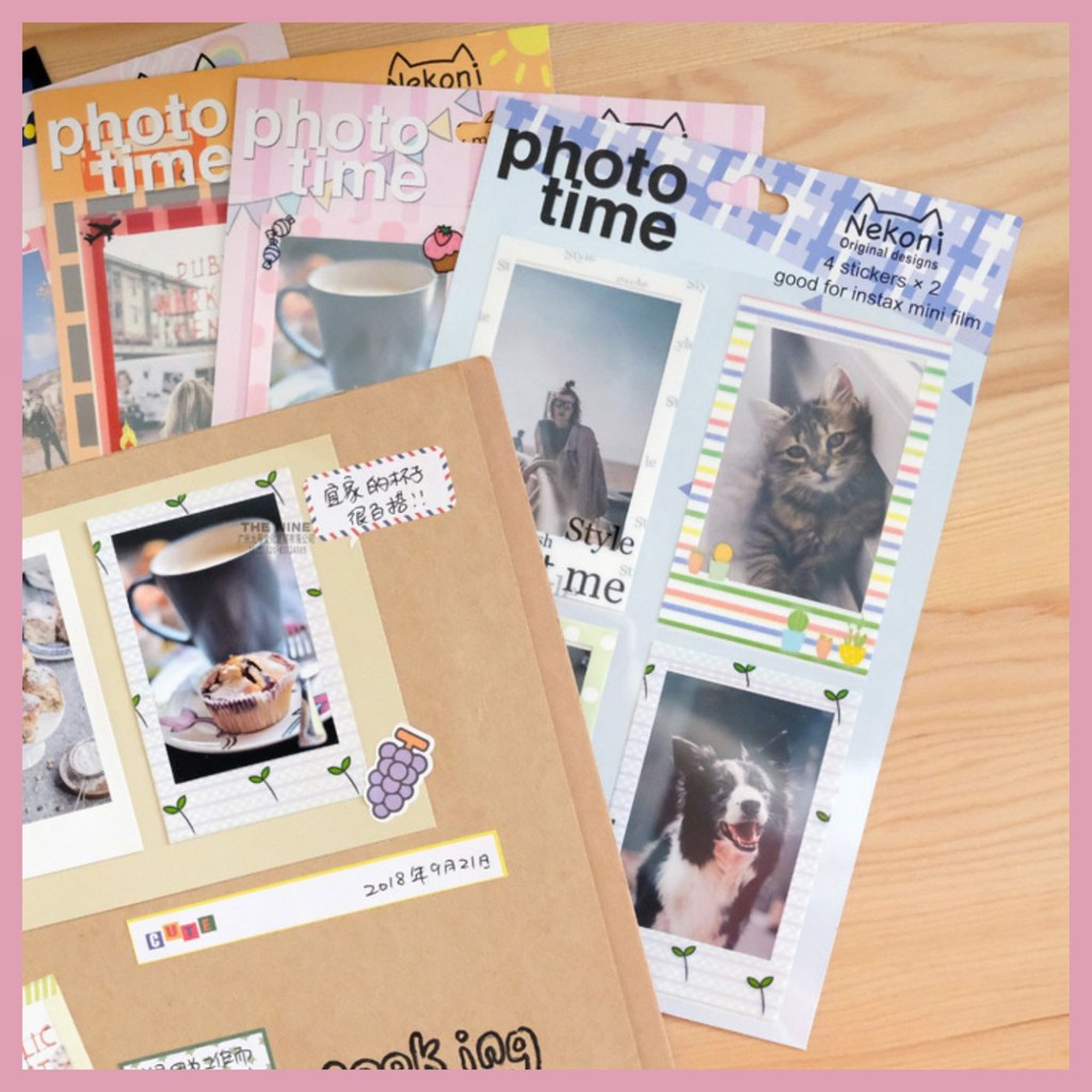 STICKER KHUNG ẢNH POLAROID SIÊU XINH