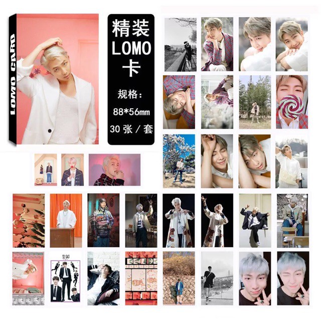 Hộp ảnh Lomo card BTS 5x8 Map of the Soul: Persona V album ảnh idol thần tượng Hàn Quốc