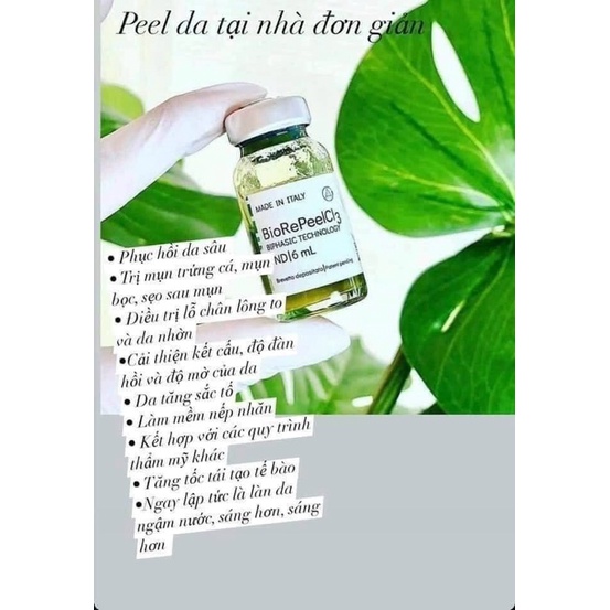 Tinh chất peel da căng bóng giảm mụn BioRePeel Cl3 Italy (hàng chính hãng) | BigBuy360 - bigbuy360.vn