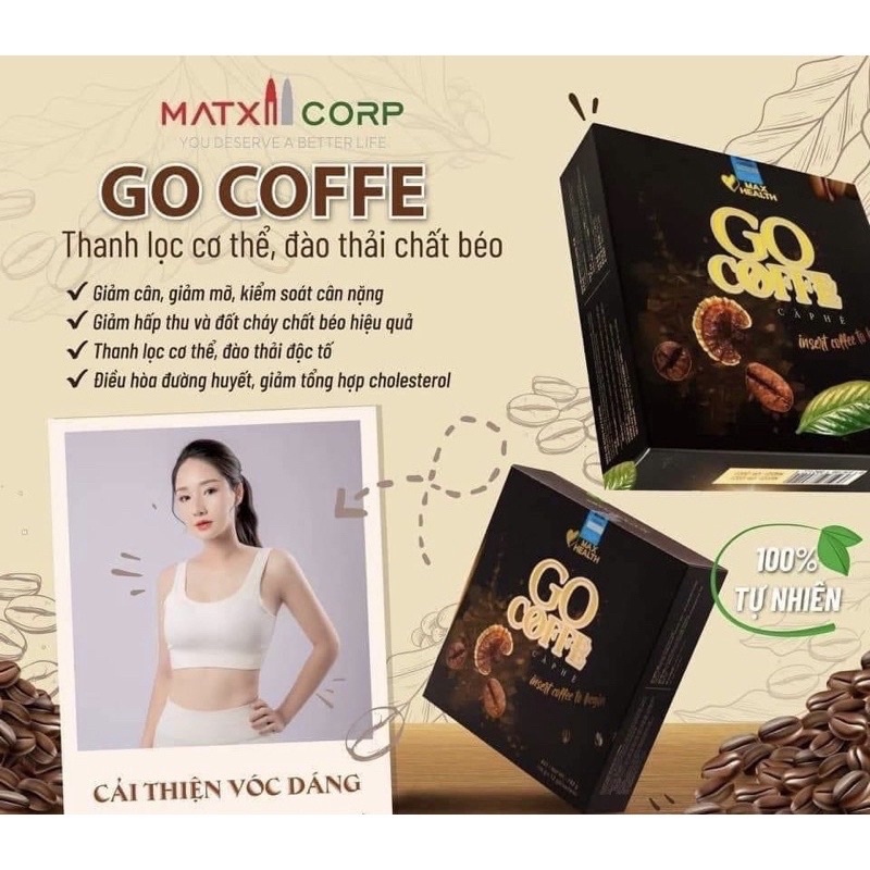 ( cafe giảm cân) go coffe chính hãng thạch dứa