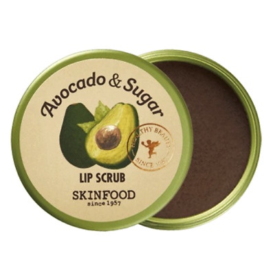 Tẩy da chết môi chiết xuất Bơ Skinfood Avocado &amp; Sugar Lip Scrub