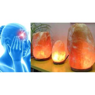Đèn Đá Muối Himalaya Cao Cấp (Loại Đẹp) 4-6kg-Tặng kèm bóng dự phòng .