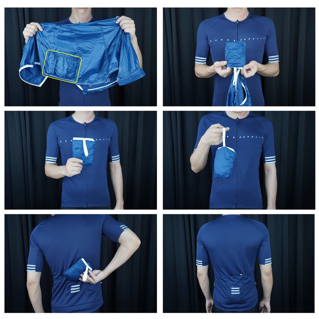 Áo Khoác Mềm Nhẹ Chống Gió Không Thấm Nước Phản Quang 2022 Dành Cho Xe Đạp