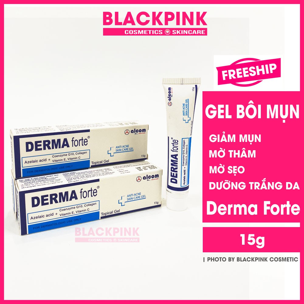 Derma Forte Gel Bôi Mụn, Mờ Thâm 15g