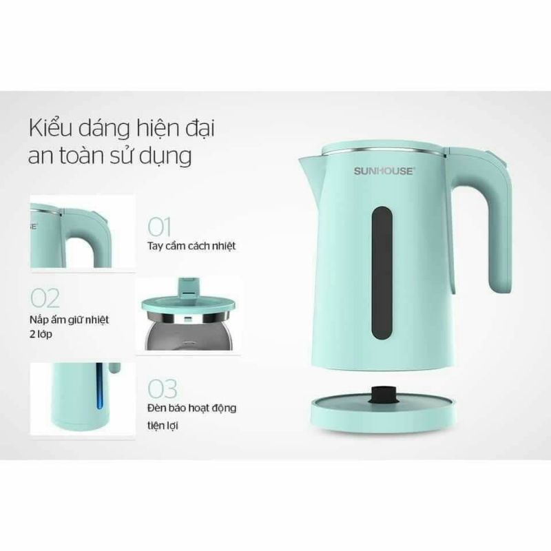🎗️🎗️ẤM SIÊU TỐC 2LỚP SUNHOUSE 1,8🎗️