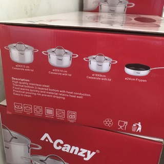 Bộ Nồi Canzy Cz899 cao cấp