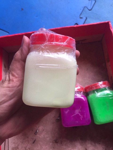 Sơn phát sáng ban đêm dạ quang lọ 150ml pha sẵn hoặc bột kèm dầu đóng hộp