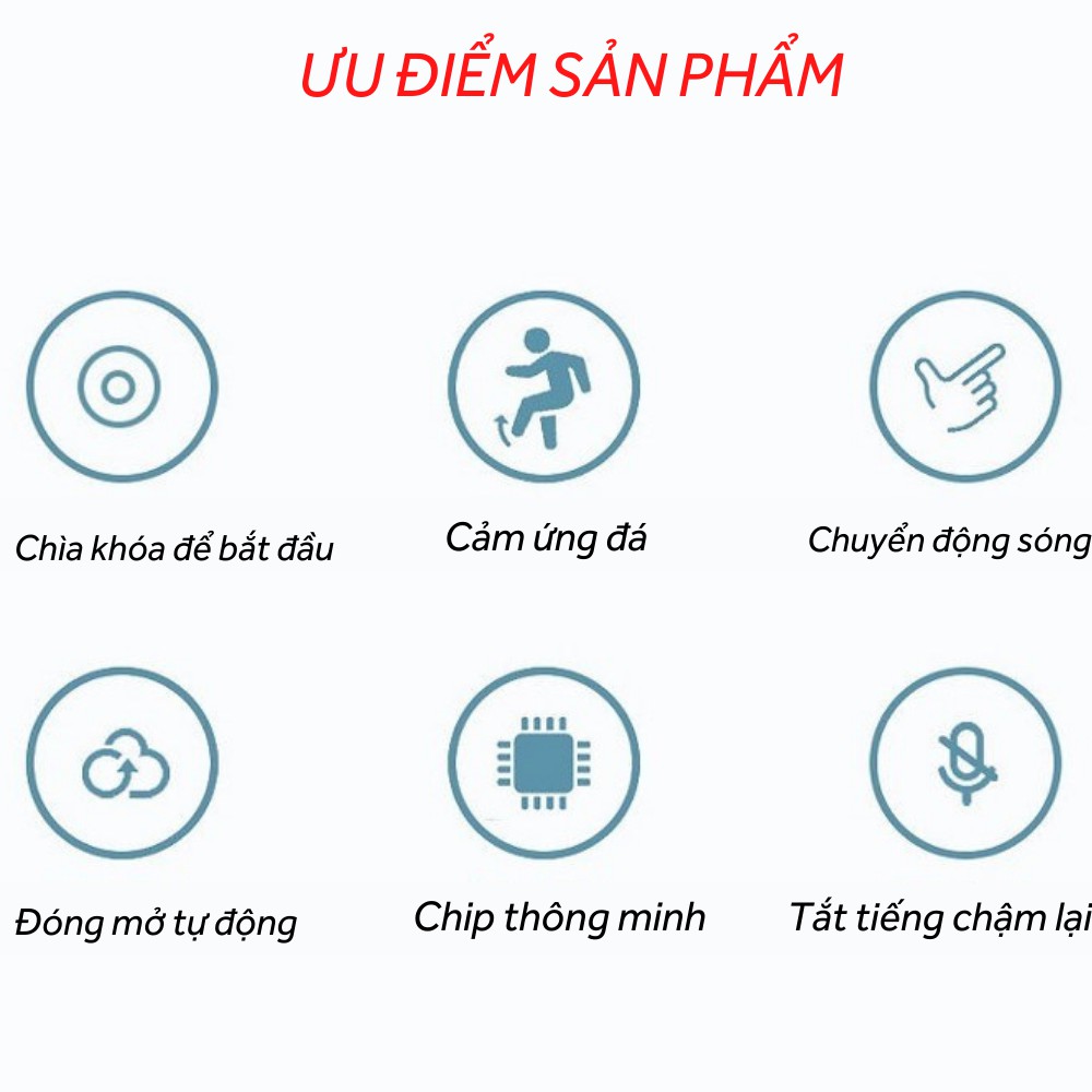 Thùng rác , Thùng rác thông minh , thùng rác cảm biến thông minh siêu tiện lợi cao cấp TIME HOME