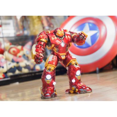 Mô hình đồ chơi nhân vật người khổng lồ xanh Hulk Mavel toàn thân Hulk Buster Iron Man 32cm tượng người sắt ironman