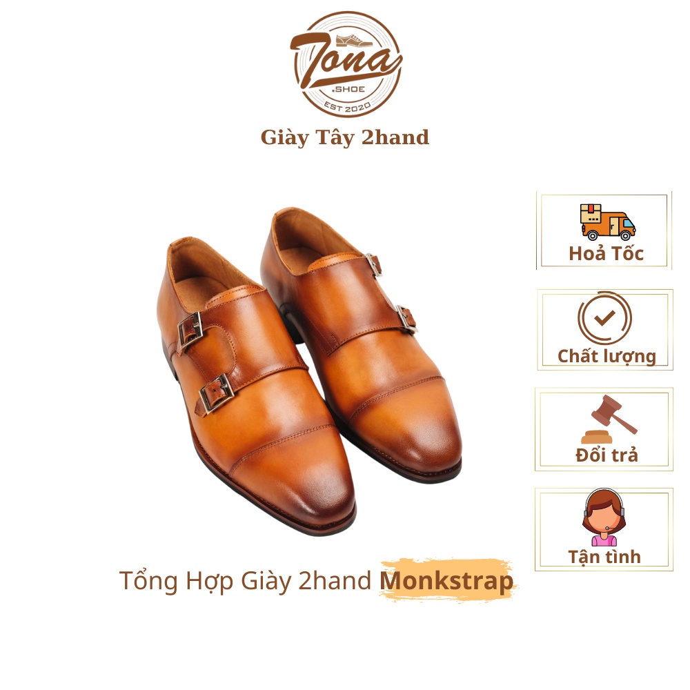 [Giày 2hand] Tổng Hợp Giày Tây 2hand Kiểu Dáng Monstap