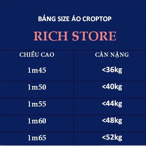 Áo croptop thêu trái tim 4 màu RICH STORE CRT67