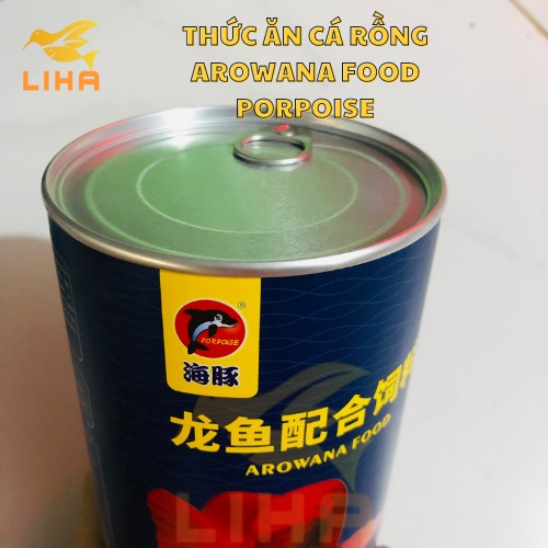 Cám Cá Rồng Huyết Long, Kim Long, Quá Bối 360gr Arowana Food Porpoise - Thức Ăn Cho Cá Rồng