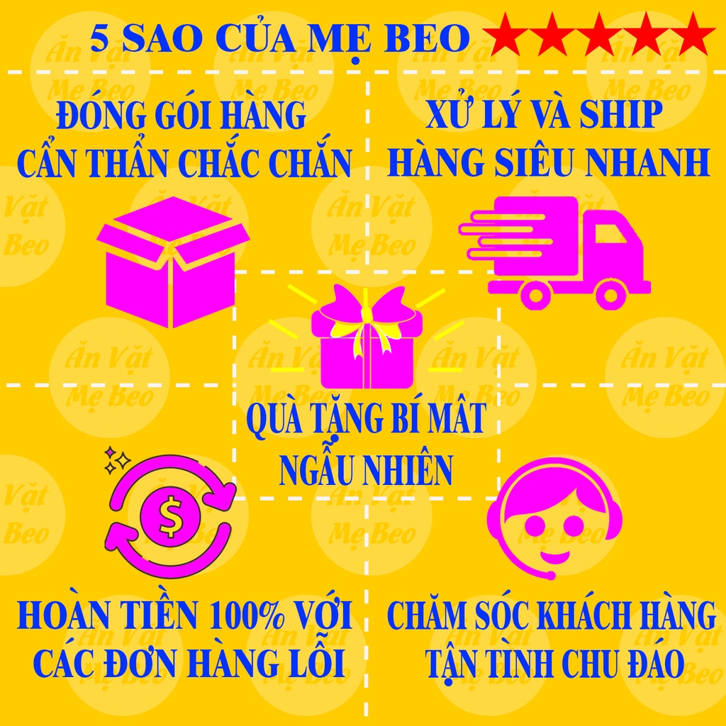 Kẹo dẻo dâu tây Đà Lạt 500Gr Mẹ Beo ăn vặt cực ngon