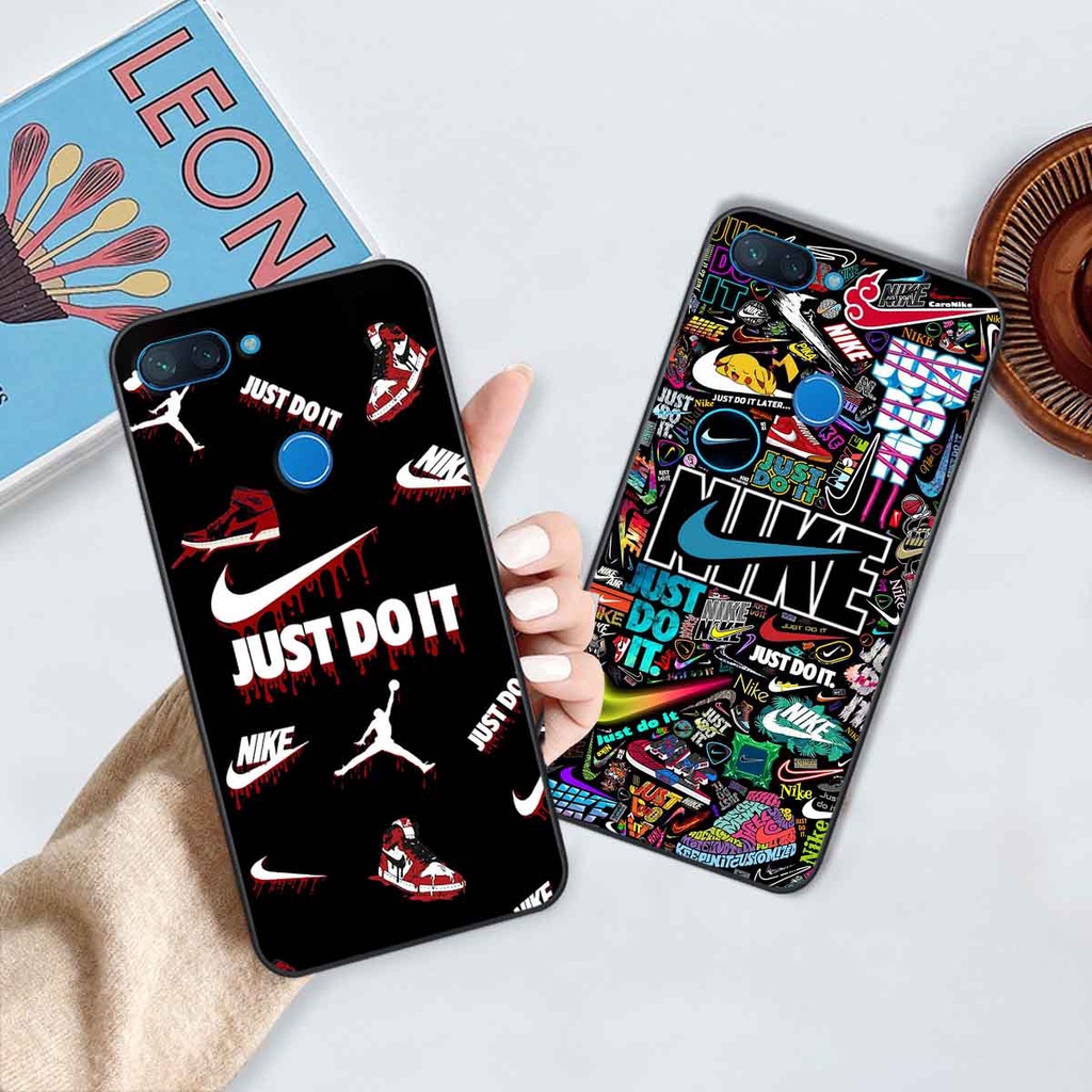 Ốp Xiaomi Mi 8 SE / Mi 8 Lite in hình thương hiệu L.V, N.I.K.E cá tính, đẳng cấp