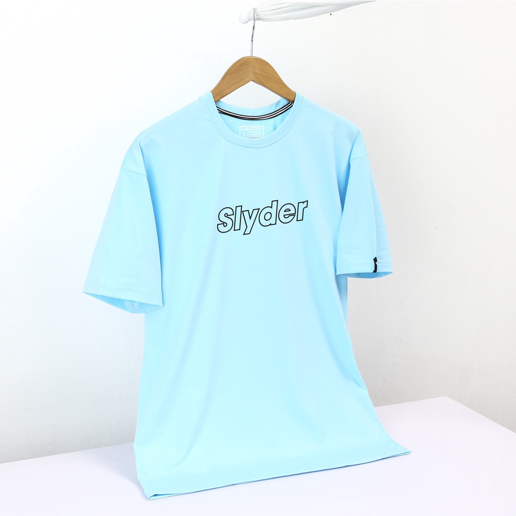 Áo thun Basic Slyder -  Áo Thun Tay Lỡ Streetwear, Full Tag nhiều size form rộng Unisex ( V1 )