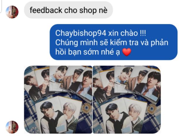 Set 7 bao vở BTS MOTS7