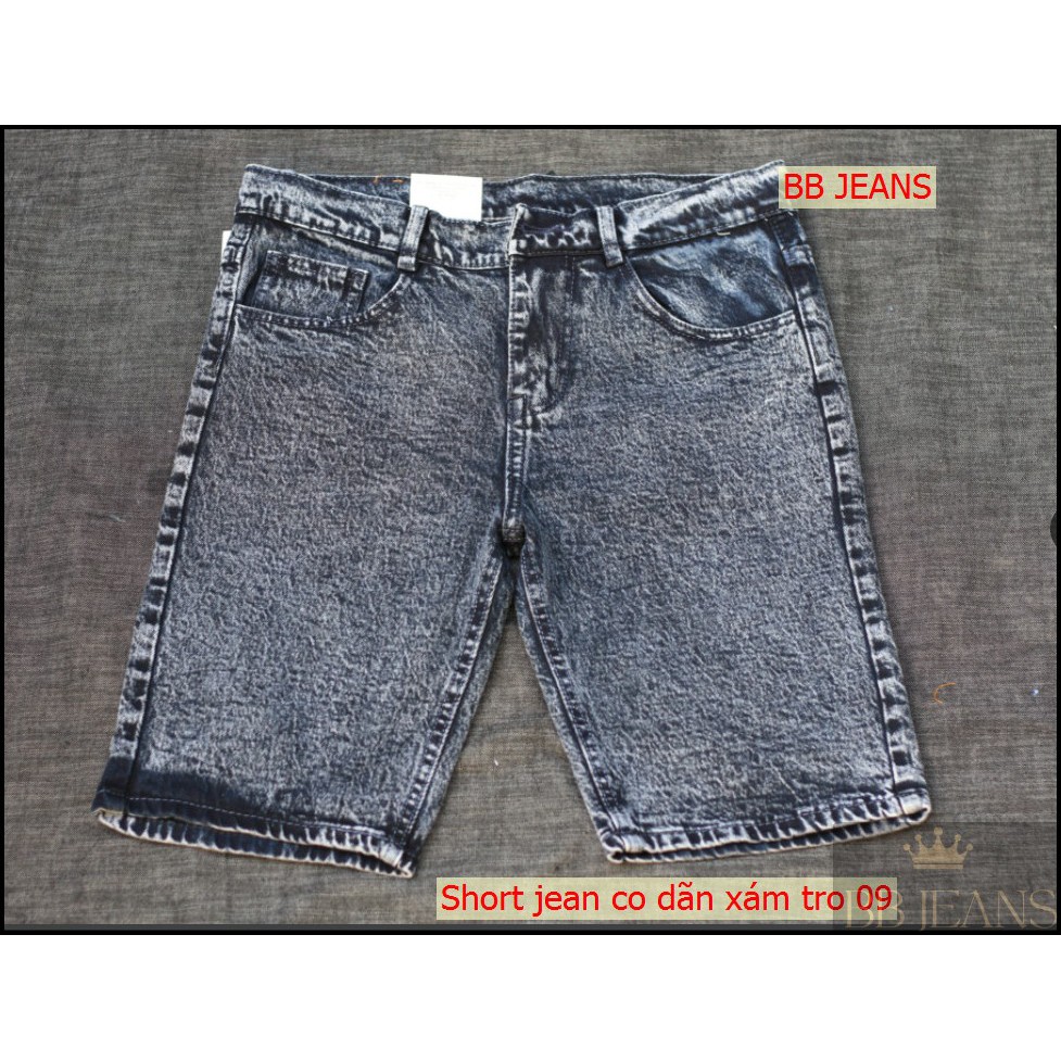Quần Jean nam ngắn co dãn - quần short nam cao cấp MSTN09-10