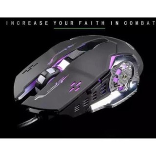 Chuột dây chơi game MOUSE T-WOLF V6 LED