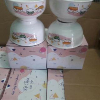 🍚 Bộ 2 chén sứ quà Unilever