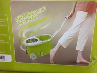 Bộ lau nhà 360 độ Lock&Lock- WALKABLE MOP L003