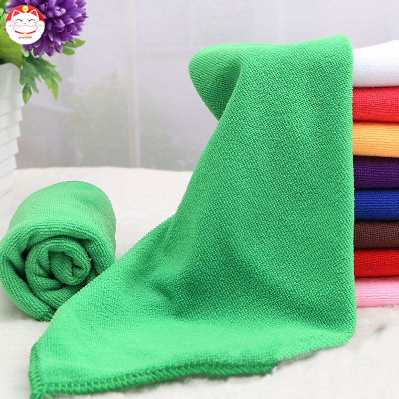 Khăn tắm bằng sợi Microfibre 25 * 25cm / 30 * 70cm