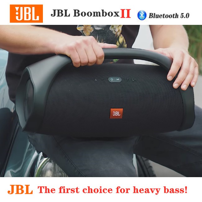 Bộ Loa Bluetooth Không Dây Jbl Boombox 2 Ipx7 Chống Thấm Nước Kèm Phụ Kiện