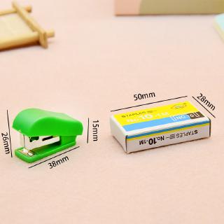 Bộ Đồ Bấm Giấy mini Dễ Thương Cho Văn Phòng