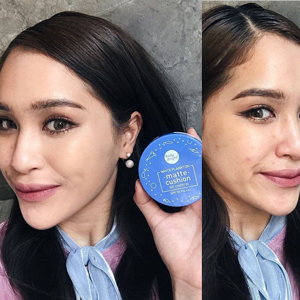 [Date 10/2021] Phấn nước dạng lì Baby Bright White Plankton Matte Cushion SPF50 PA+++ 15g | BigBuy360 - bigbuy360.vn